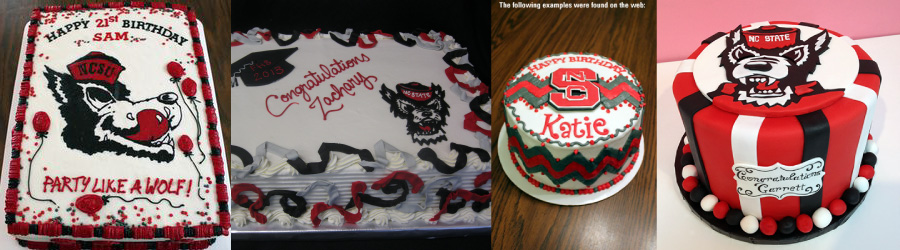 examples of cakes found on the web