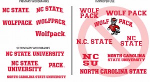 NC State wordmarks