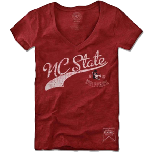 NC State University Wolfpack Almanac Vintage Logo Apparel Collection